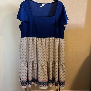 Square Neck Dress
